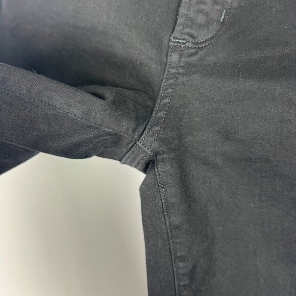 AGOLDE Filter Free Sophie Crop Jeans in Jet Skinny Black Size 25 EUC T2344 - Picture 5 of 12
